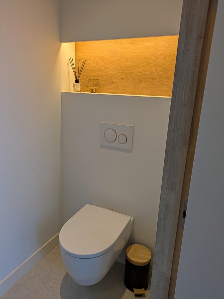 SanCVria - Bart Orlandini, Hasselt | realisatie toilet